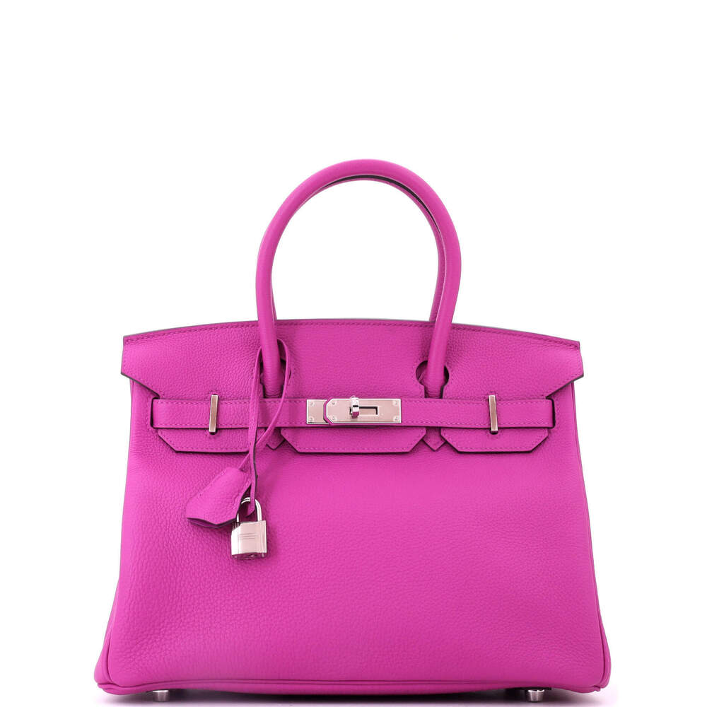 Hermes Birkin 30 Pink Togo with Palladium Hardware